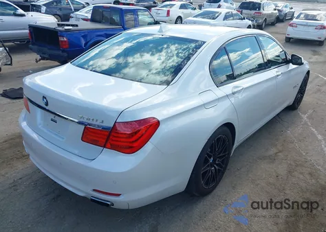 2009 BMW 750Li from USA, damaged, VIN WBAKB83519CY60572